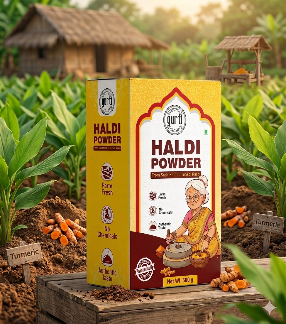 Organic Lakadong Turmeric Powder 250g