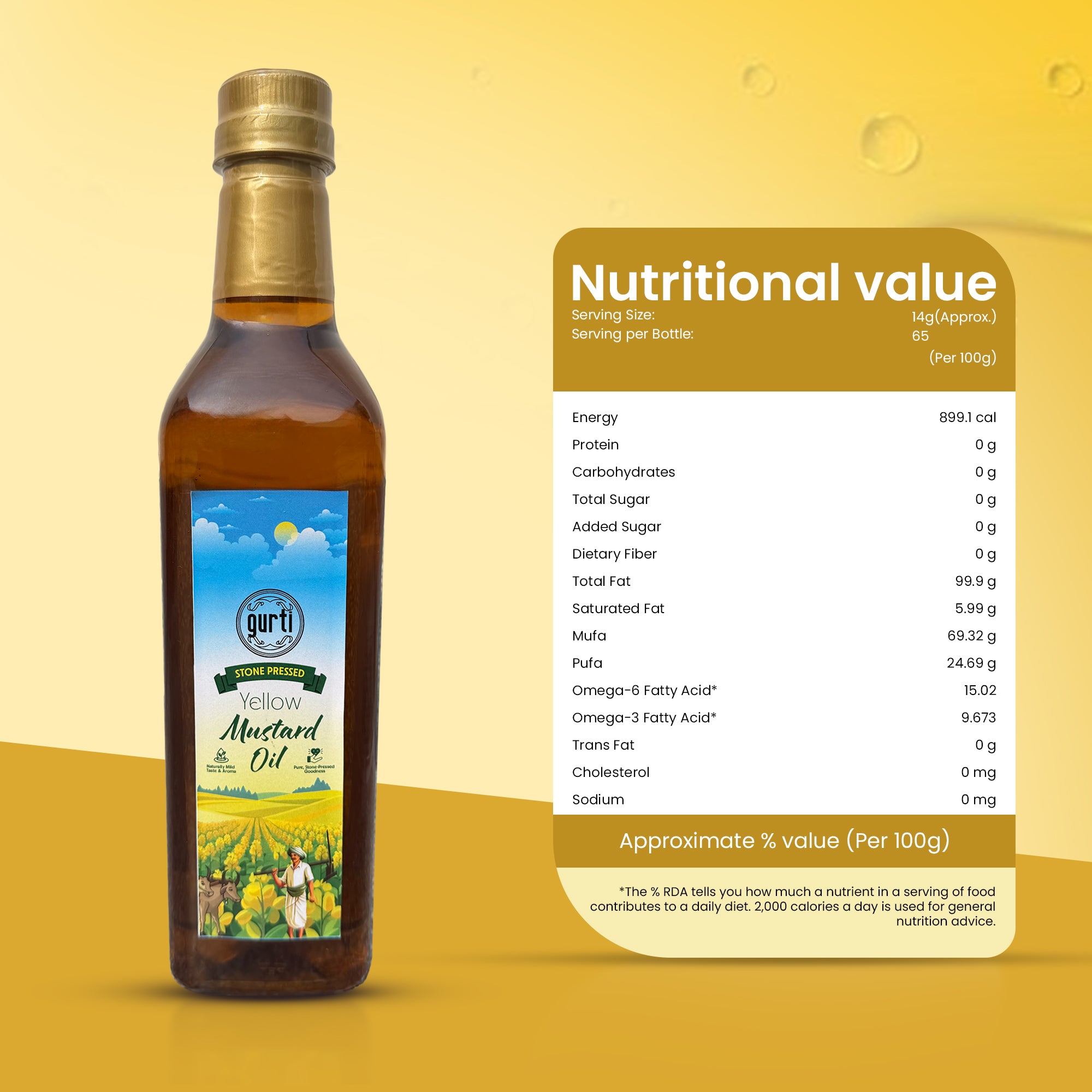 Yellow Mustard oil